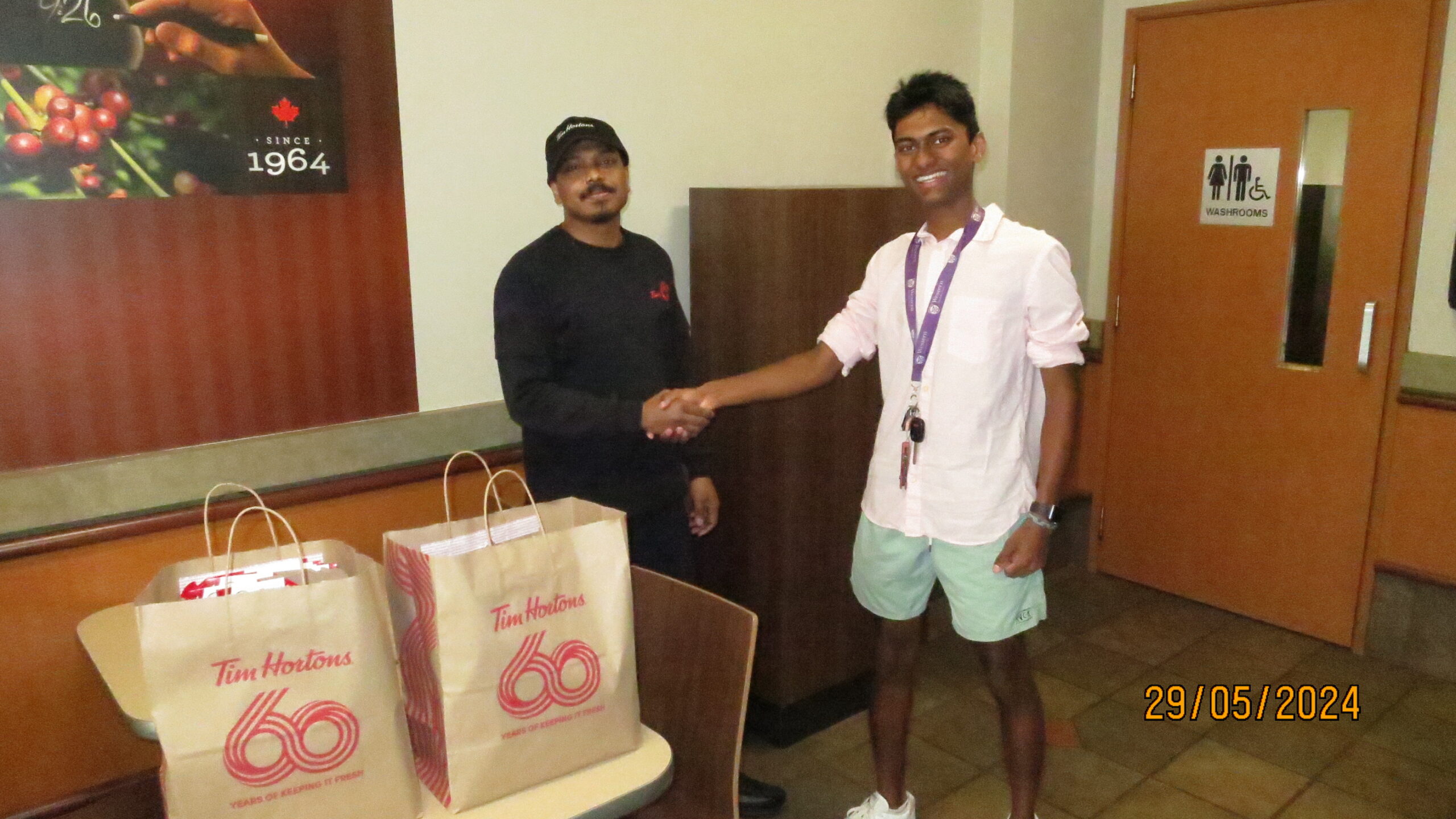 Allan aquiring Timhortons as a sponsor for LCSS