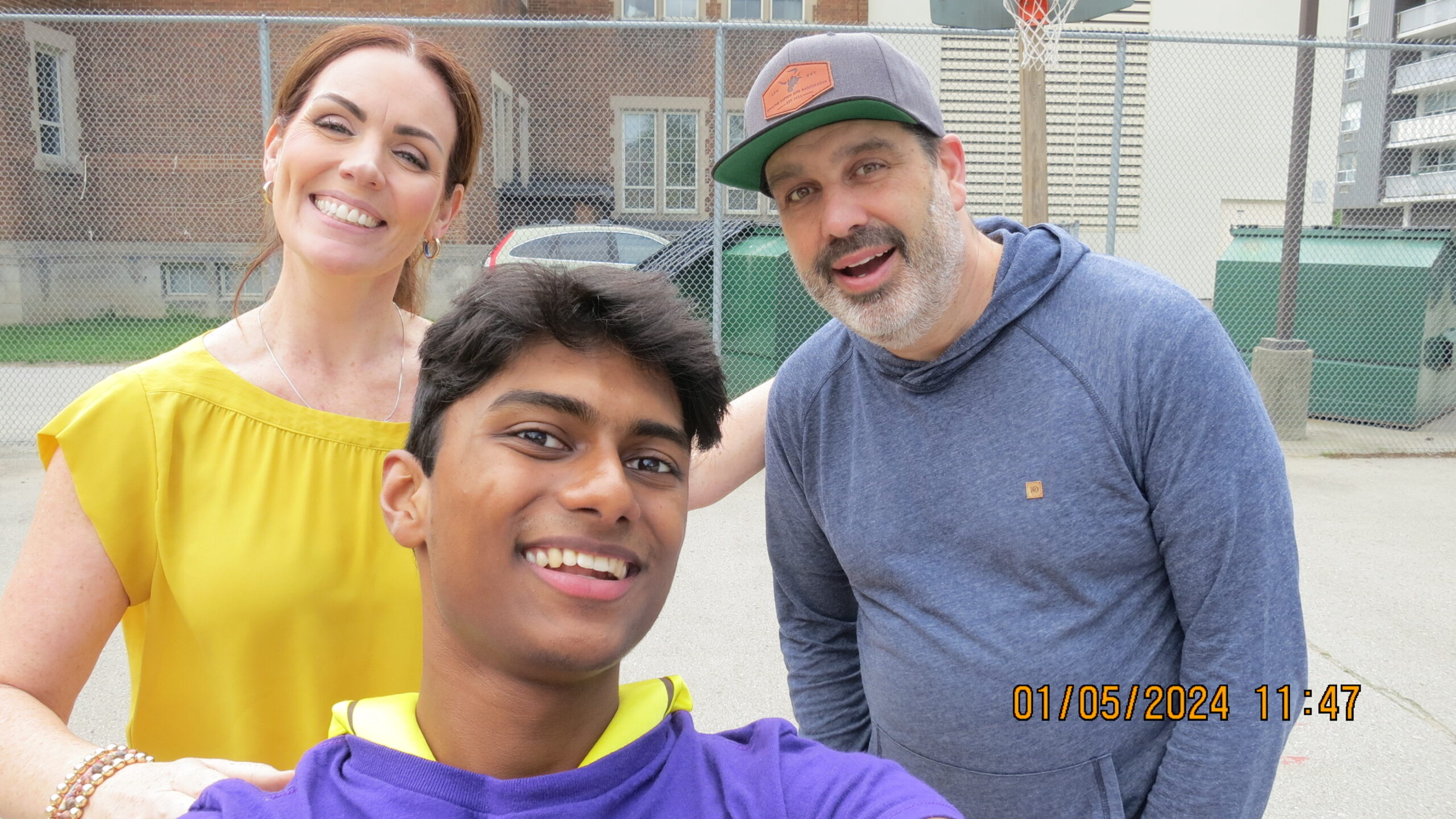 Allan With keynote speakers Stu and Cara after LCSS Cares Conference