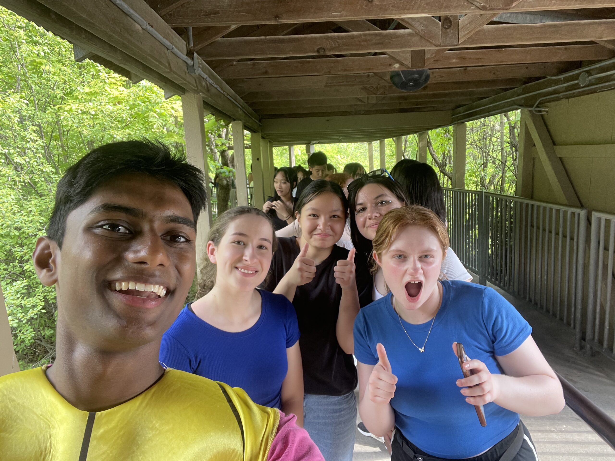 Allan representing LCSS at Spark leadership conference