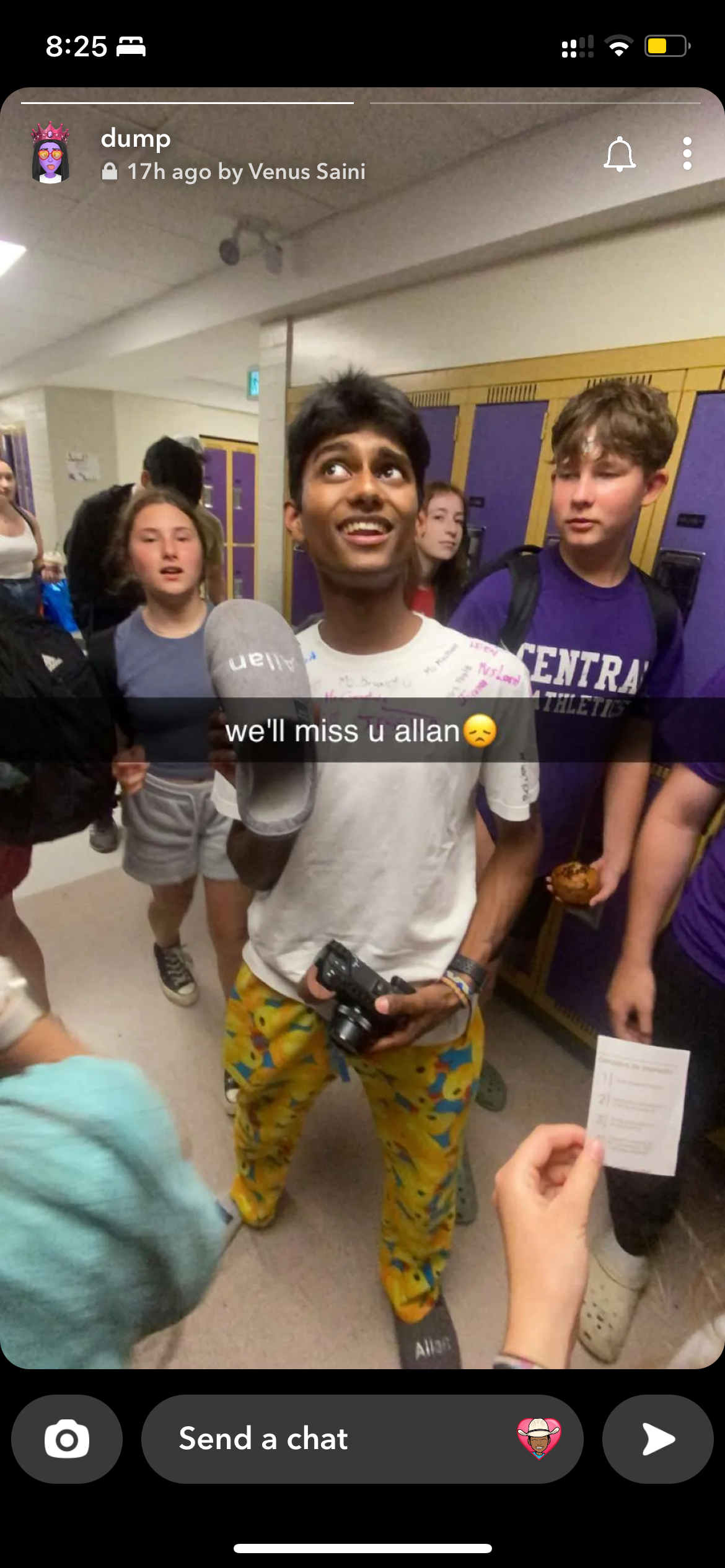 Allan's impact at LCSS was so strong that even the grade 9 students will miss him