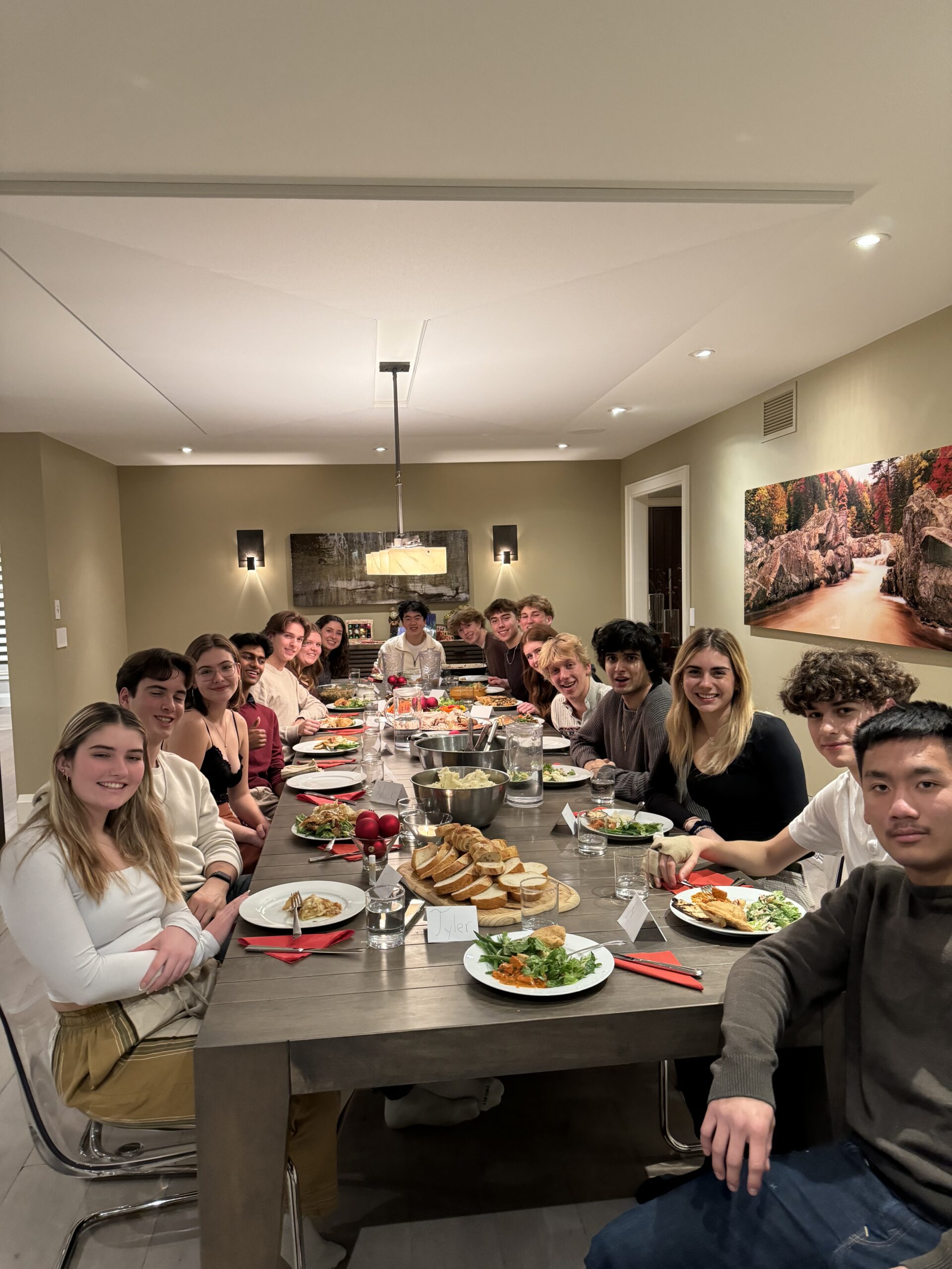 Allan with other School Presidents acrss Ontario