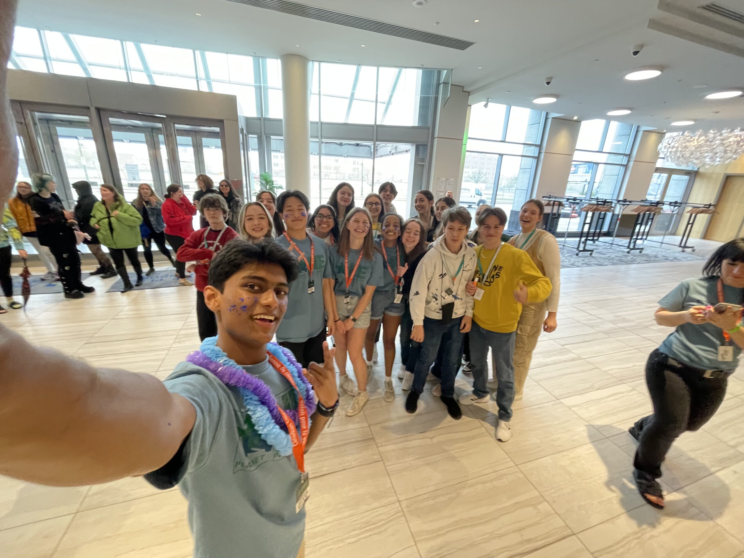 allan with delegates