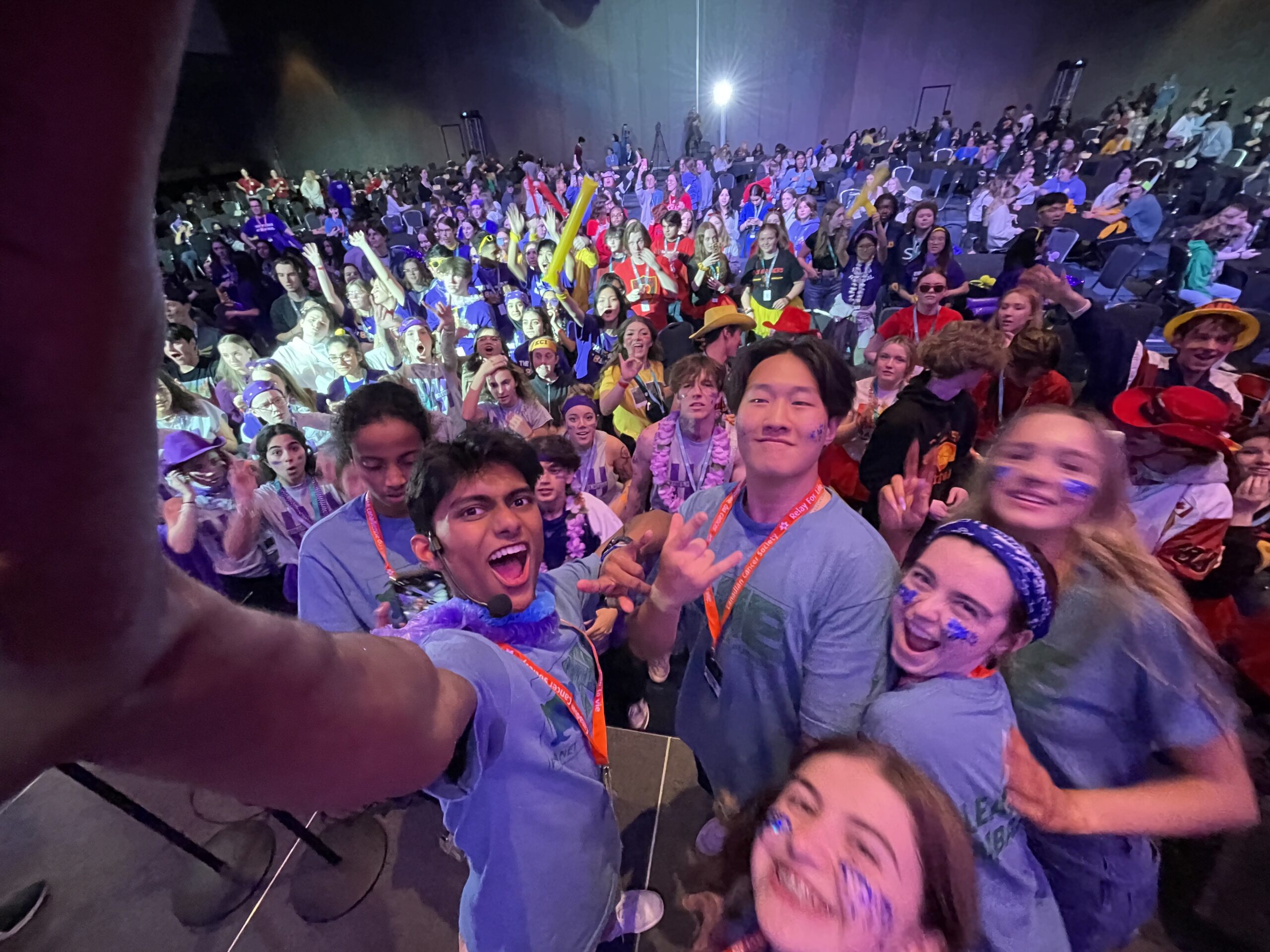 Allan with delegates