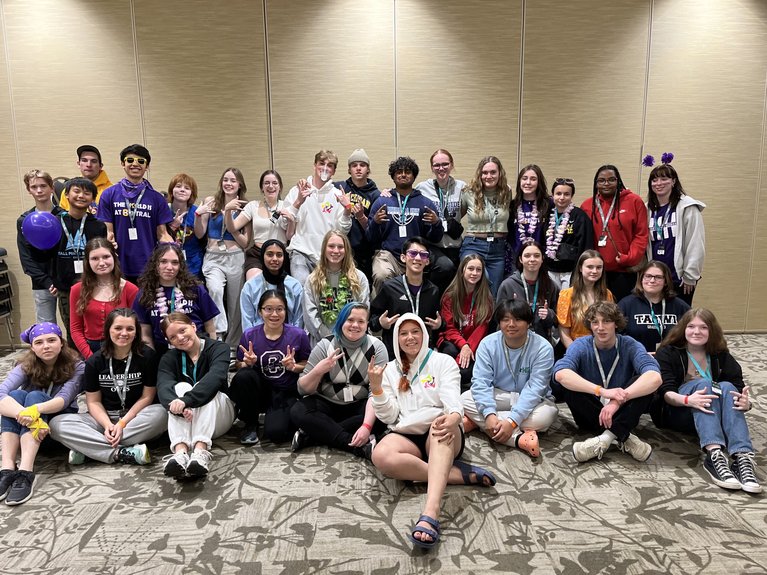 Allan leading student seessions