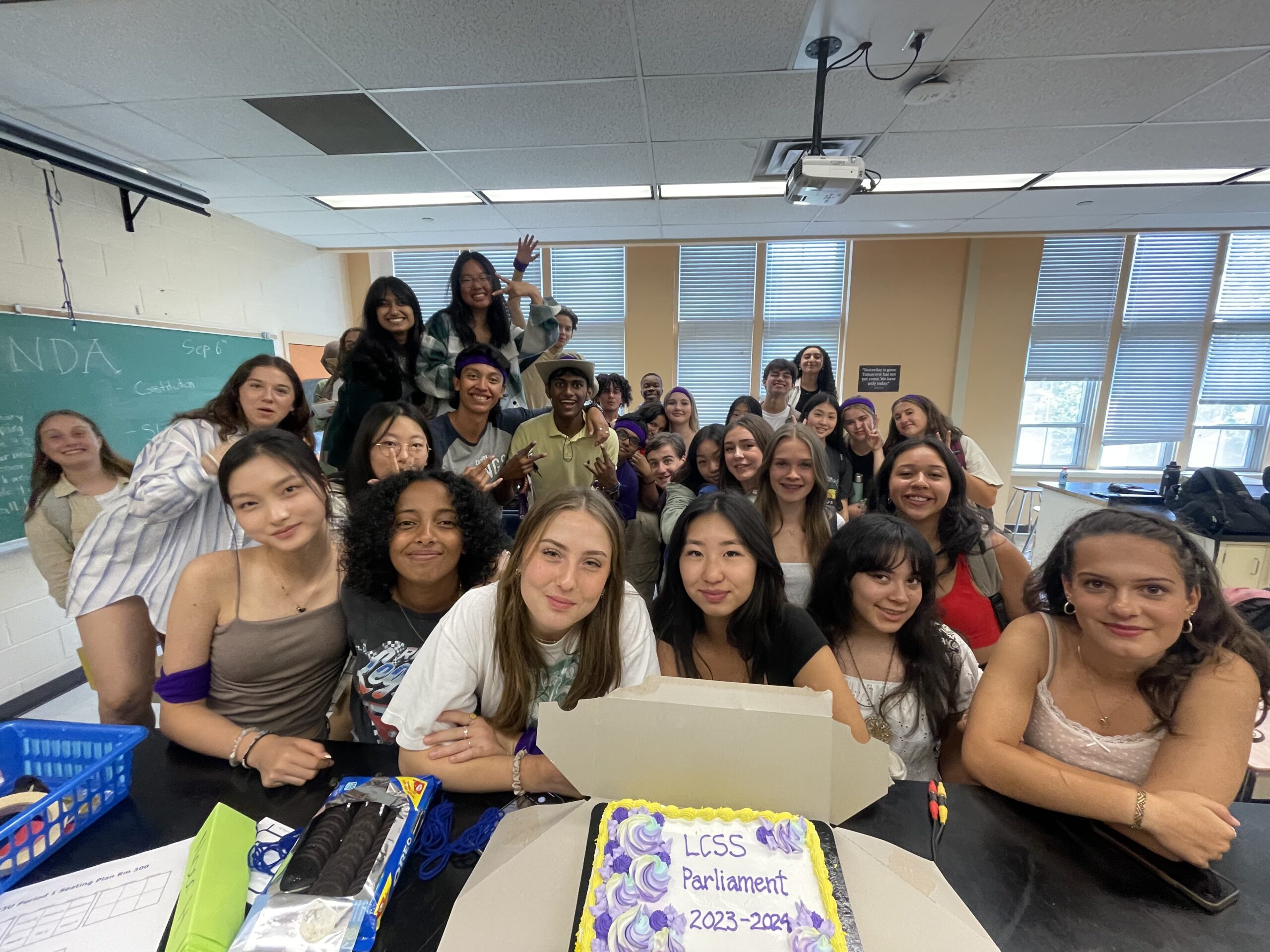 Allan gets cake for new parliament