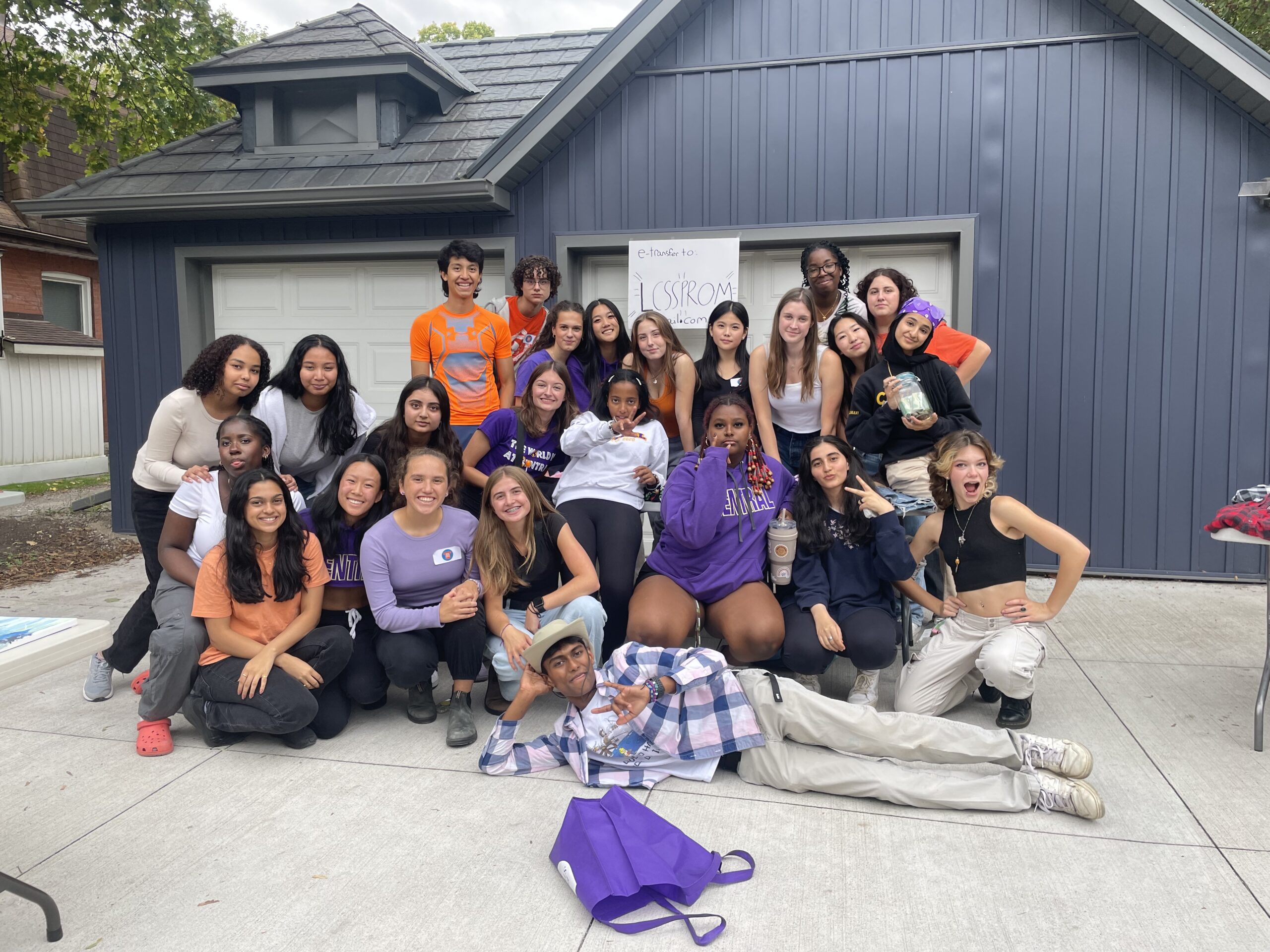 Allan with prom fundraiser