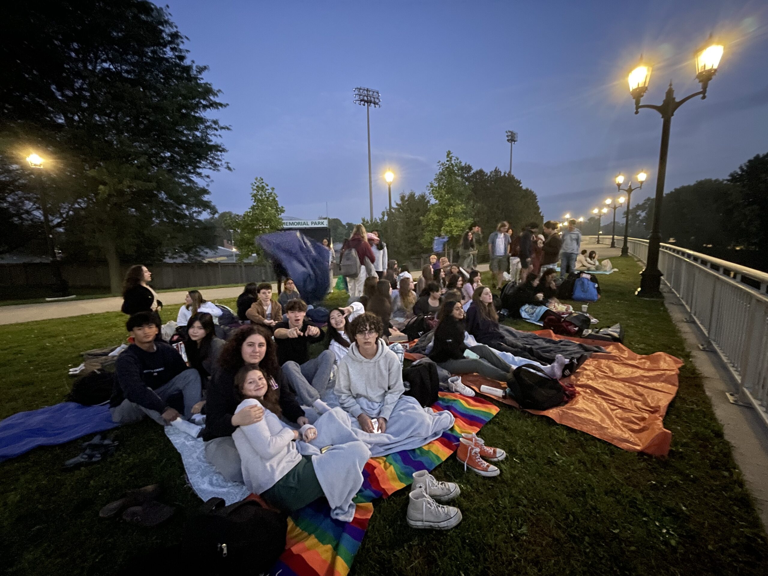 Allan at senior sunrise